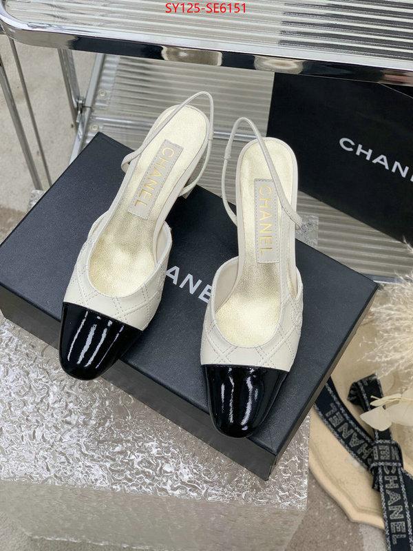 Women Shoes-Chanel,what is top quality replica ID: SE6151,$: 125USD