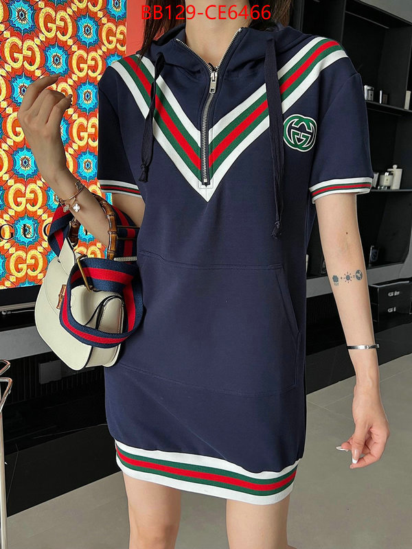 Clothing-Gucci,knockoff ID: CE6466,$: 129USD