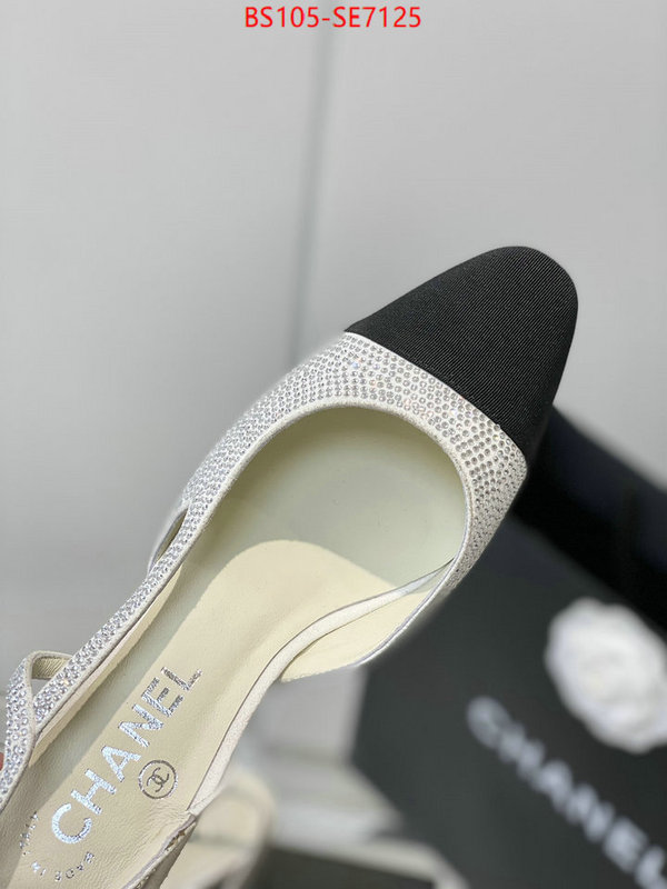 Women Shoes-Chanel,2023 aaaaa replica customize ID: SE7125,$: 105USD