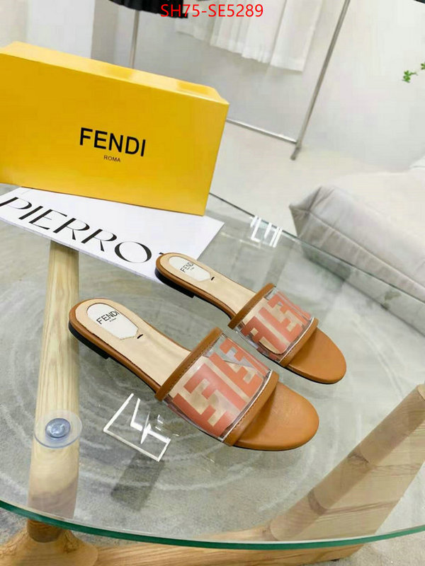 Women Shoes-Fendi,top quality fake ID: SE5289,