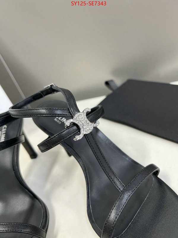 Women Shoes-CELINE,buying replica ID: SE7343,$: 125USD