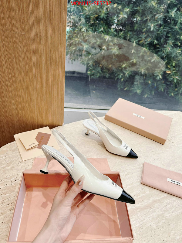 Women Shoes-Miu Miu,perfect ID: SE5232,$: 115USD