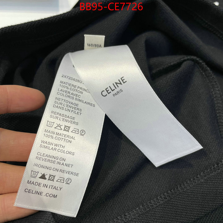 Clothing-Celine,buy the best high quality replica ID: CE7726,$: 95USD