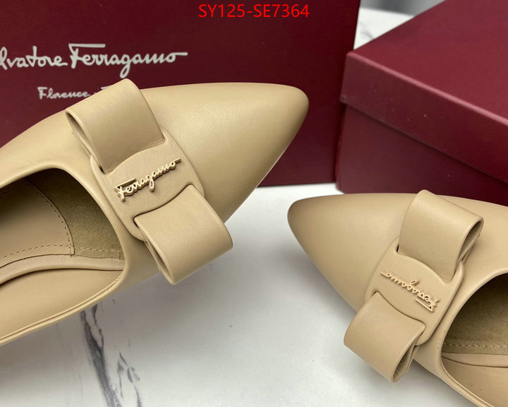 Women Shoes-Ferragamo,how to find designer replica ID: SE7364,$: 125USD