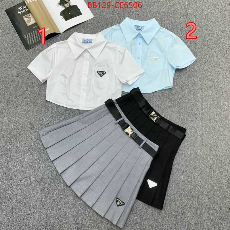 Clothing-Prada,cheap wholesale ID: CE6506,$: 129USD