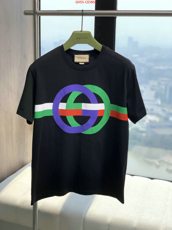 Clothing-Gucci,replica 2023 perfect luxury ID: CE5804,$: 55USD