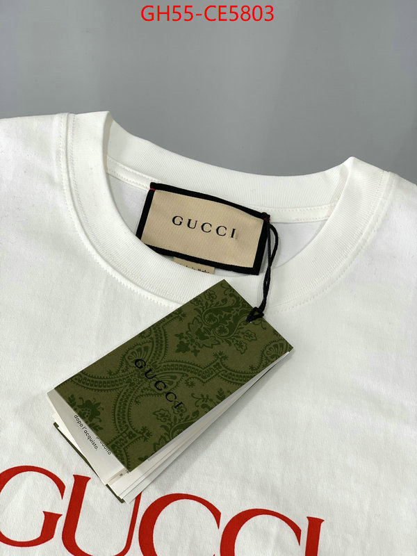 Clothing-Gucci,what is a 1:1 replica ID: CE5803,$: 55USD