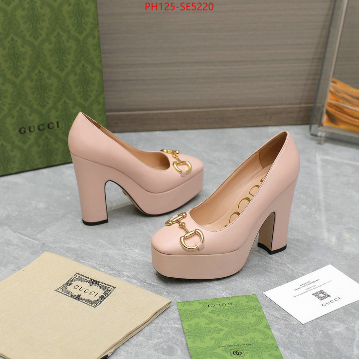 Women Shoes-Gucci,perfect replica ID: SE5220,$: 125USD