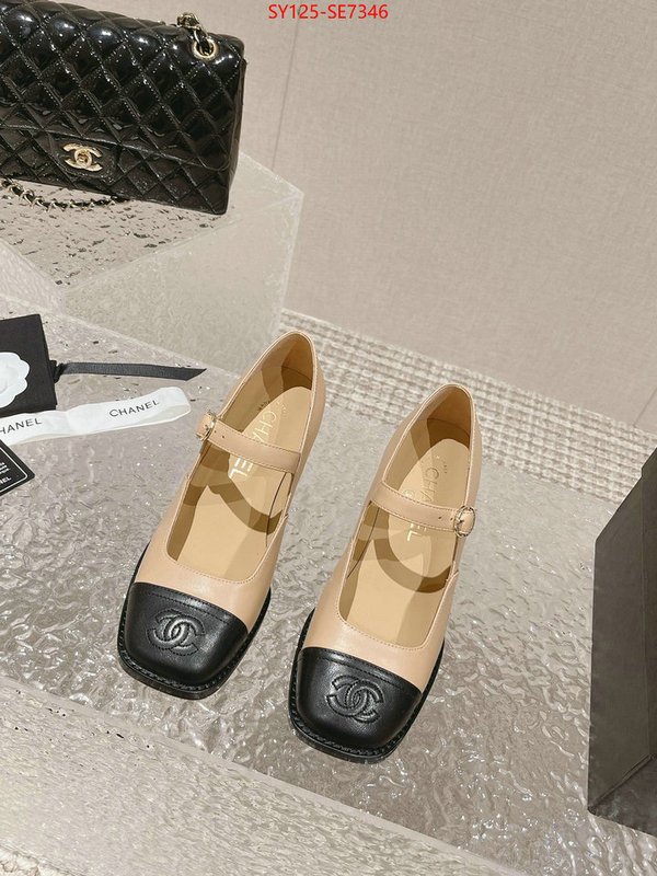 Women Shoes-Chanel,shop the best high authentic quality replica ID: SE7346,$: 125USD