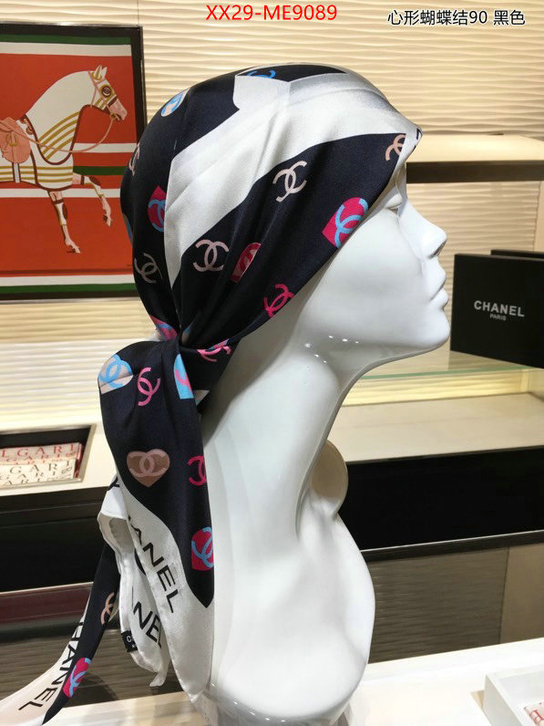 Scarf-Chanel,counter quality ID: ME9089,$: 29USD