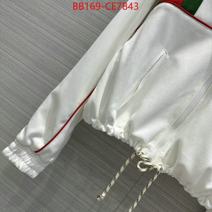 Clothing-Gucci,designer ID: CE7843,$: 169USD