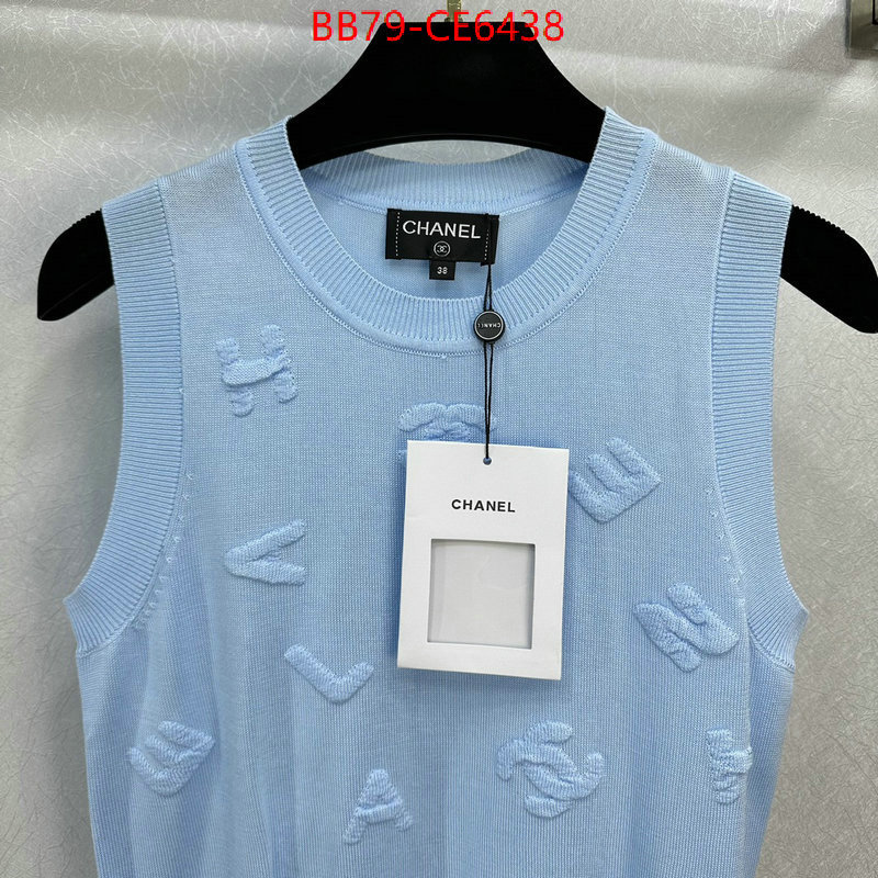 Clothing-Chanel,customize best quality replica ID: CE6438,$: 79USD