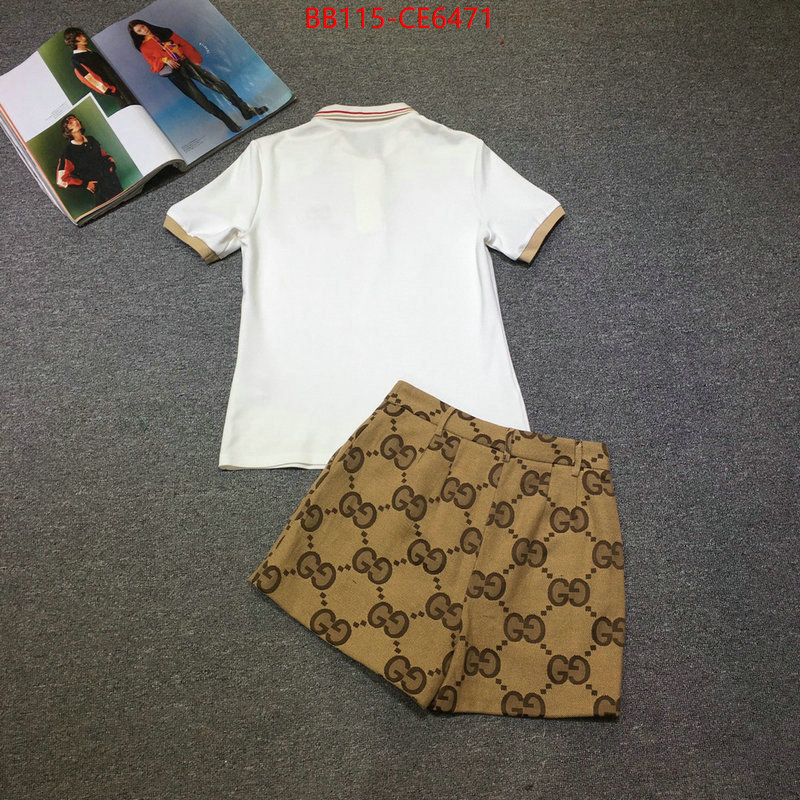 Clothing-Gucci,replica best ID: CE6471,$: 115USD