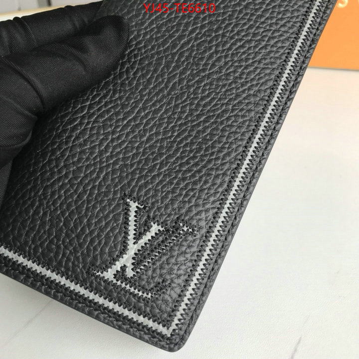 LV Bags(4A)-Wallet,what is aaaaa quality ID: TE6610,$: 45USD