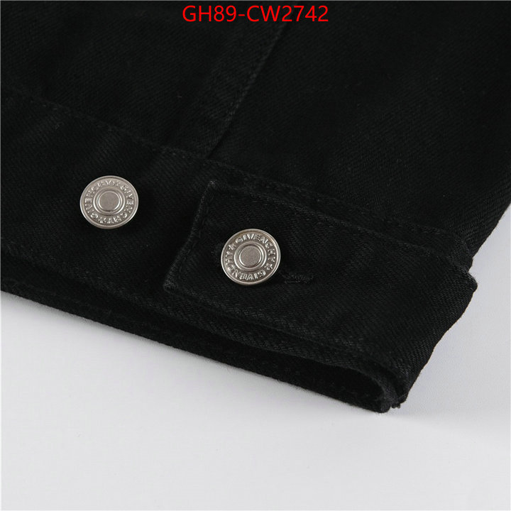 Clothing-Givenchy,designer fashion replica ID: CW2742,$: 89USD