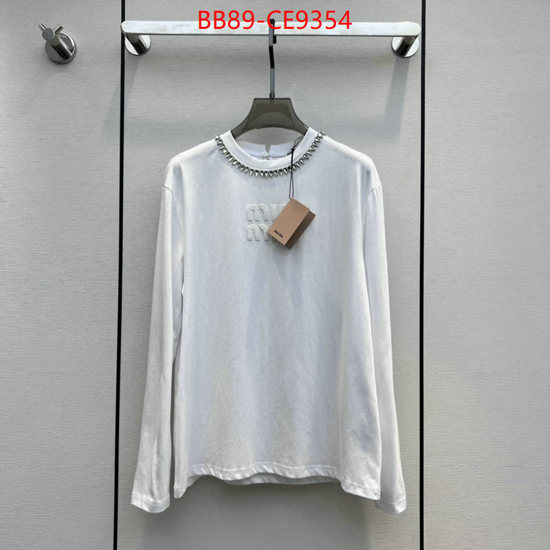 Clothing-MIU MIU,1:1 clone ID: CE9354,$: 89USD