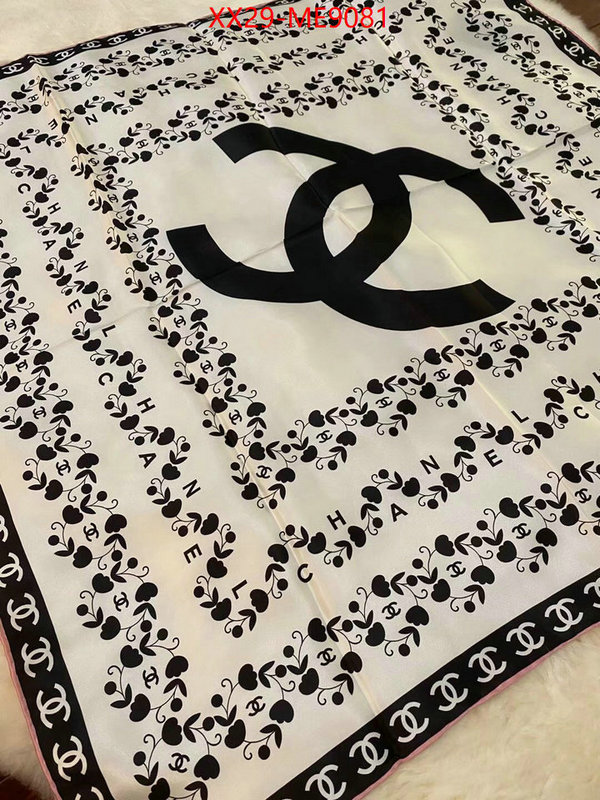 Scarf-Chanel,the highest quality fake ID: ME9081,$: 29USD