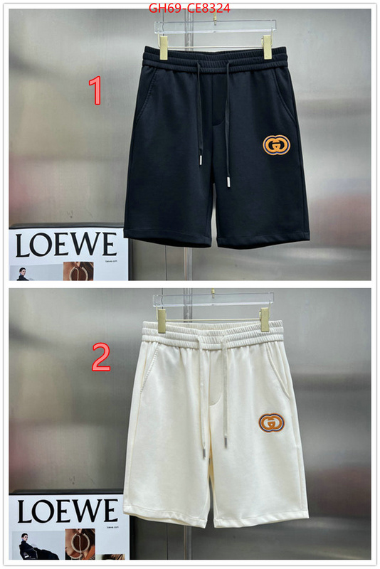 Clothing-Gucci,most desired ID: CE8324,$: 69USD