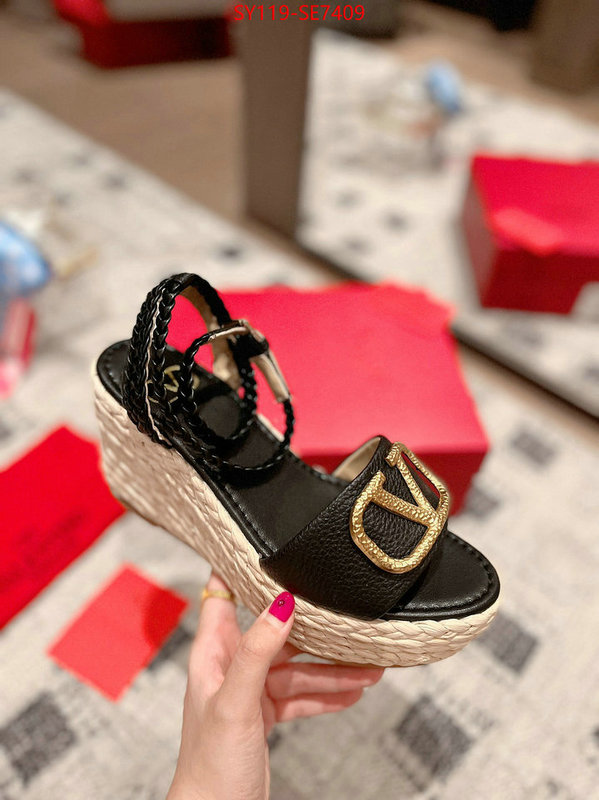 Women Shoes-Valentino,what is a counter quality ID: SE7409,$: 119USD