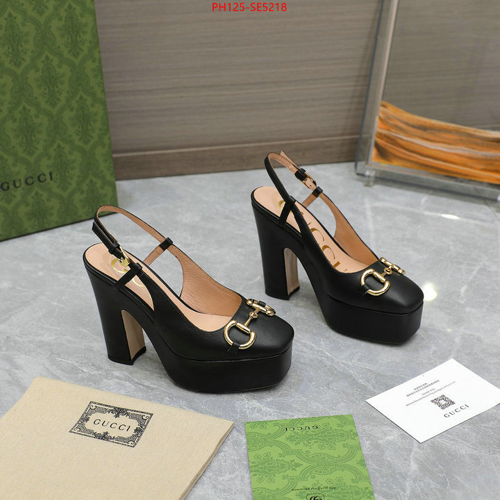 Women Shoes-Gucci,fashion replica ID: SE5218,$: 125USD