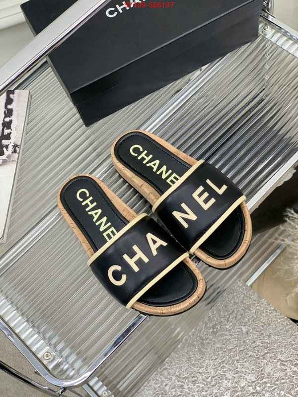 Women Shoes-Chanel,quality replica ID: SE6137,$: 109USD