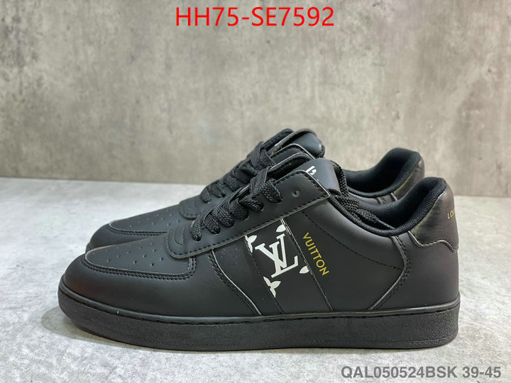 Men Shoes-LV,best quality designer ID: SE7592,$: 75USD