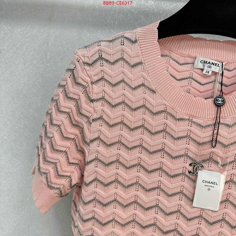 Clothing-Chanel,fake designer ID: CE6317,$: 89USD