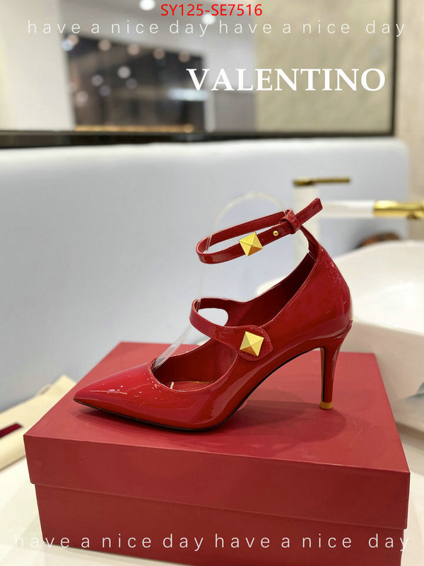 Women Shoes-Valentino,we curate the best ID: SE7516,$: 125USD