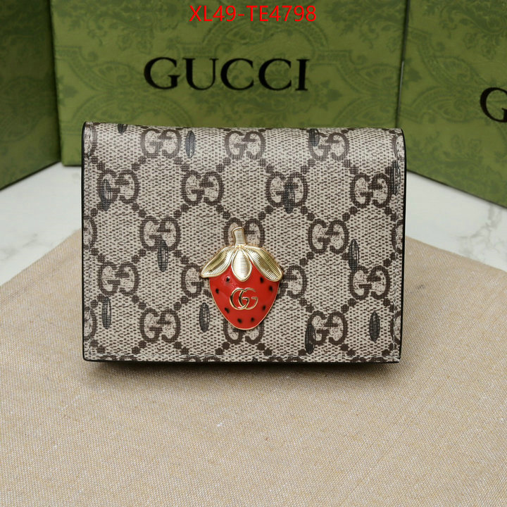 Gucci Bags(4A)-Wallet-,replica ID: TE4798,$: 49USD