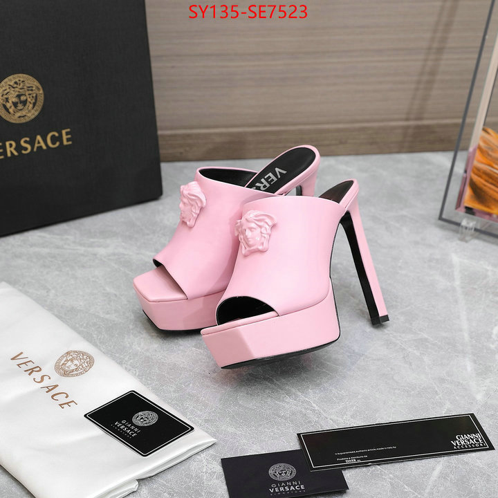 Women Shoes-Versace,how to find designer replica ID: SE7523,$: 135USD