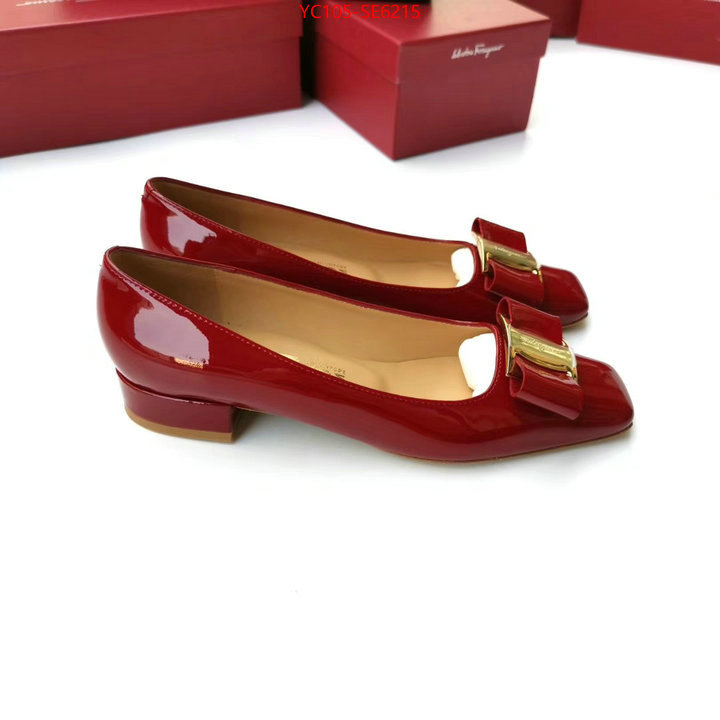 Women Shoes-Ferragamo,replica 1:1 high quality ID: SE6215,$: 105USD