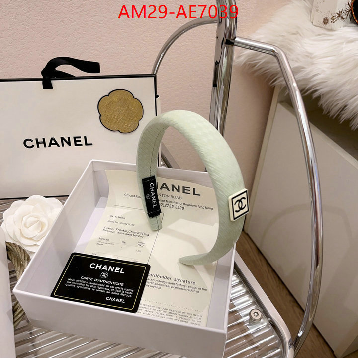 Hair band-Chanel,cheap replica ID: AE7039,$: 29USD