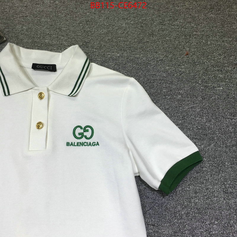 Clothing-Gucci,what best designer replicas ID: CE6472,$: 115USD