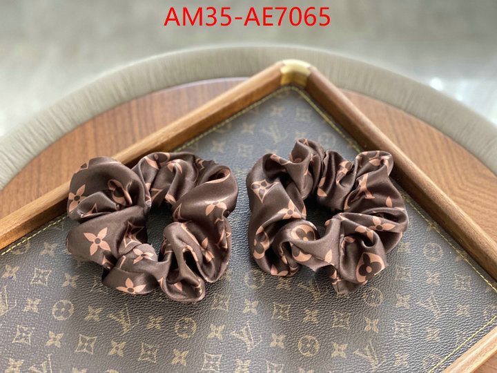 Hair band-LV,replica 1:1 high quality ID: AE7065,$: 35USD