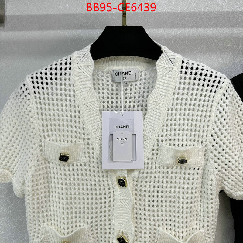 Clothing-Chanel,where can i find ID: CE6439,$: 95USD