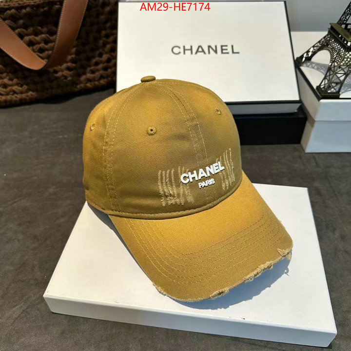 Cap (Hat)-Chanel,luxury ID: HE7174,$: 29USD