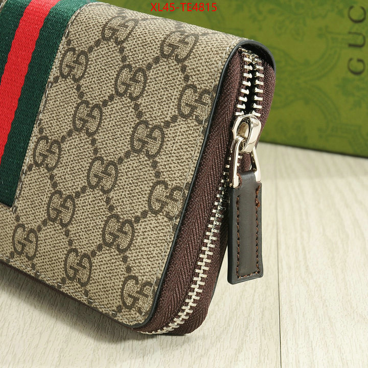 Gucci Bags(4A)-Wallet-,the quality replica ID: TE4815,$: 45USD
