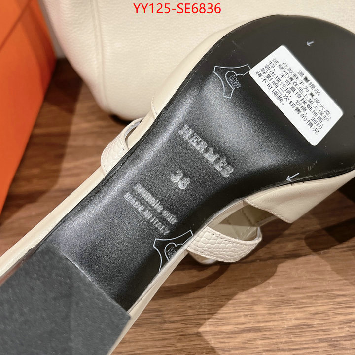 Women Shoes-Hermes,high quality designer replica ID: SE6836,$: 125USD