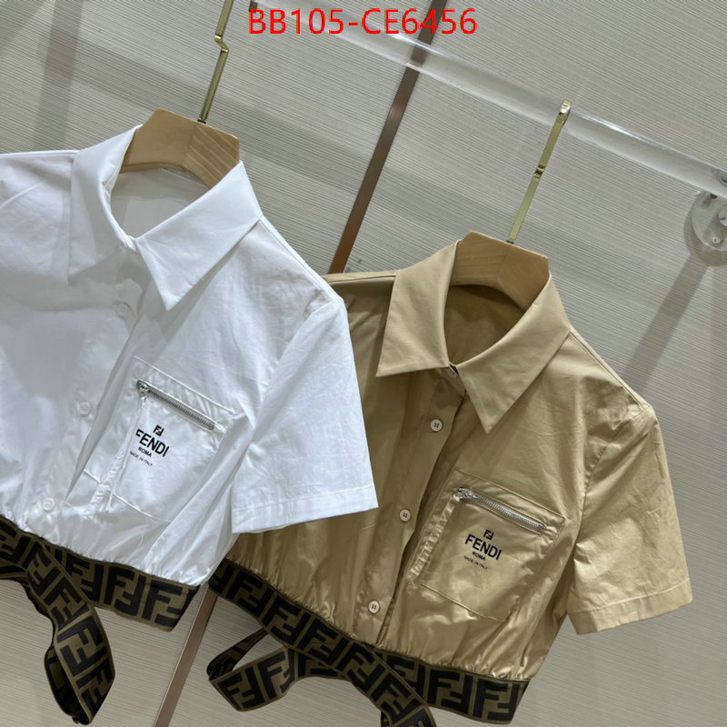 Clothing-Fendi,aaaaa ID: CE6456,$: 105USD