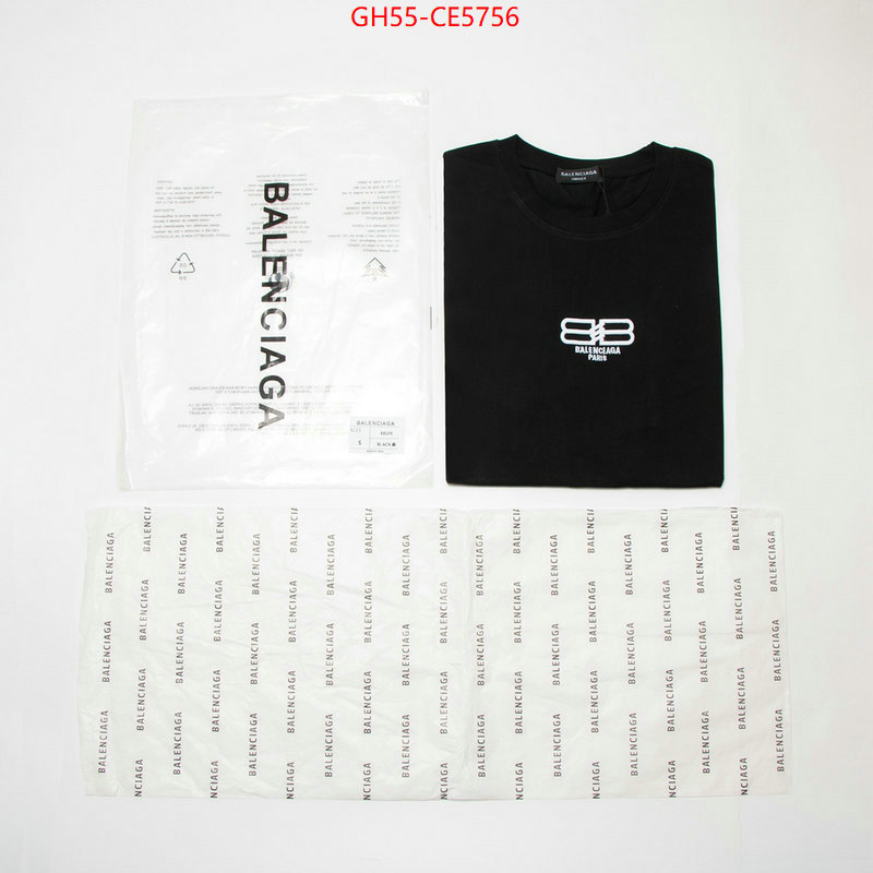 Clothing-Balenciaga,the quality replica ID: CE5756,$: 55USD