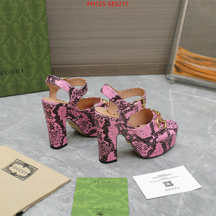 Women Shoes-Gucci,new designer replica ID: SE5217,$: 125USD