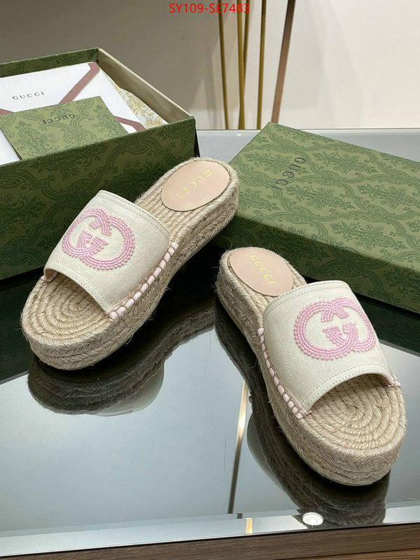 Women Shoes-Gucci,best knockoff ID: SE7483,$: 109USD