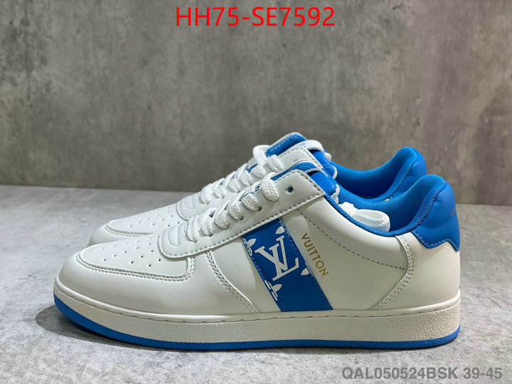 Men Shoes-LV,best quality designer ID: SE7592,$: 75USD