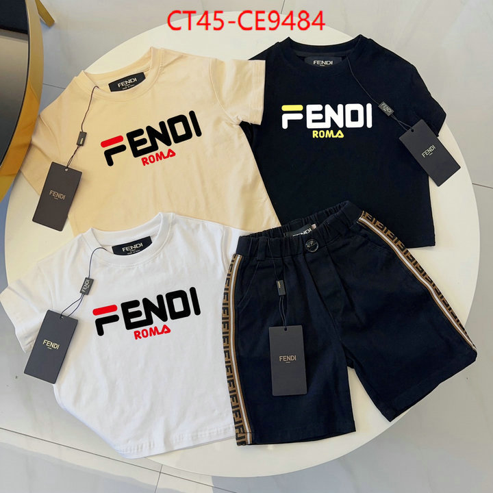 Kids clothing-Fendi,at cheap price ID: CE9484,$: 45USD
