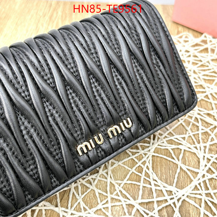Miu Miu Bags(4A)-Wallet,luxury fashion replica designers ID: TE9561,$: 85USD
