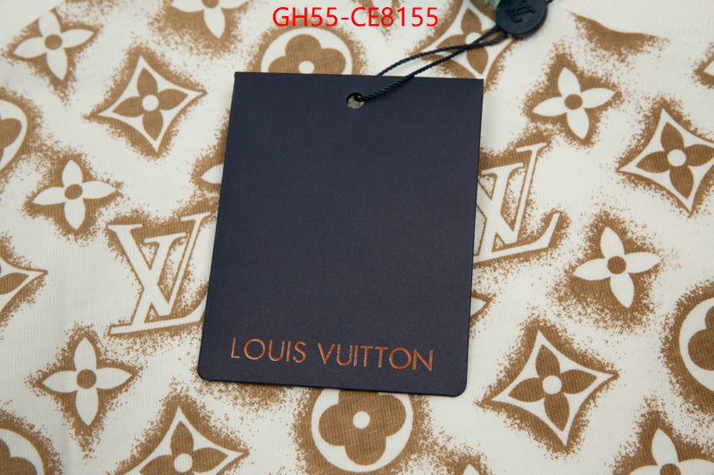 Clothing-LV,designer fashion replica ID: CE8155,$: 55USD