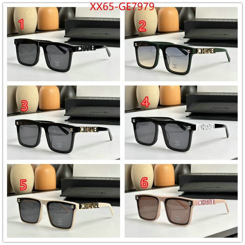 Glasses-Chanel,what's the best place to buy replica ID: GE7979,$: 65USD