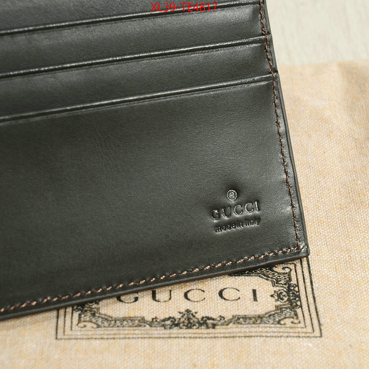 Gucci Bags(4A)-Wallet-,replicas buy special ID: TE4817,$: 39USD