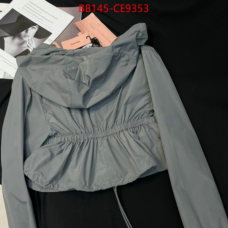 Clothing-MIU MIU,where to buy the best replica ID: CE9353,$: 145USD