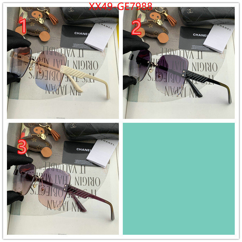 Glasses-Chanel,replica aaaaa+ designer ID: GE7988,$: 49USD